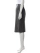 Max Mara Virgin Wool Knee-Length Skirt