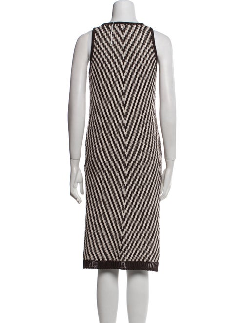 Max Mara Striped Mini Dress