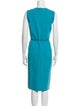 Max Mara Crew Neck Midi Length Dress