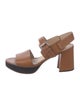 Max Mara Leather Sandals