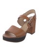 Max Mara Leather Sandals