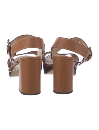 Max Mara Leather Sandals