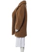 Max Mara Camel Hair Faux Fur Coat