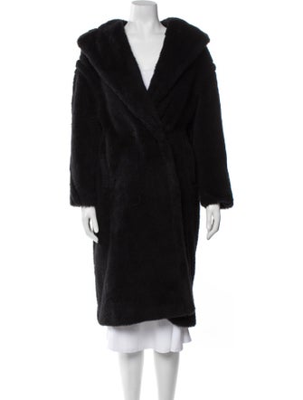 Max Mara Alpaca Faux Fur Coat