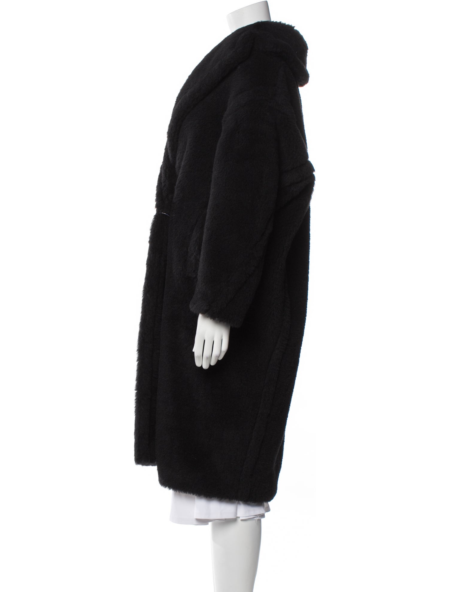 Max Mara Alpaca Faux Fur Coat