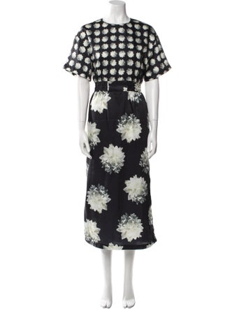 Max Mara Silk Long Dress