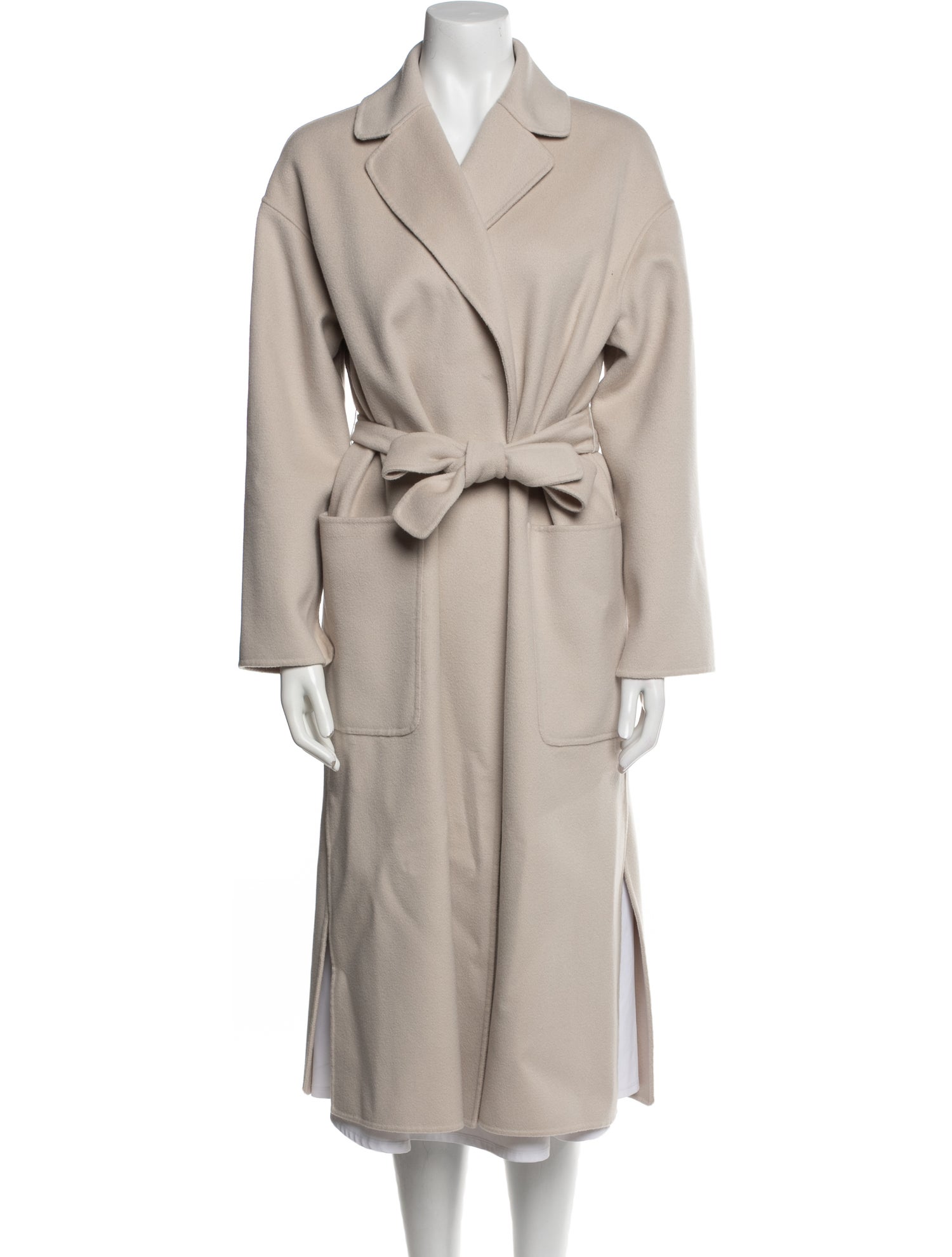 Max Mara Virgin Wool Trench Coat