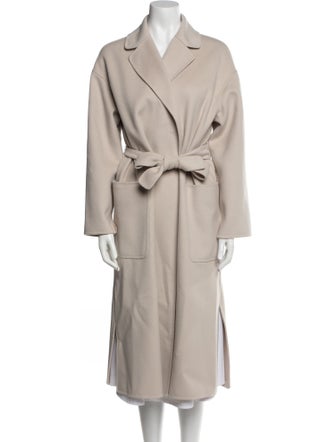Max Mara Virgin Wool Trench Coat
