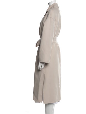 Max Mara Virgin Wool Trench Coat