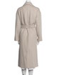 Max Mara Virgin Wool Trench Coat
