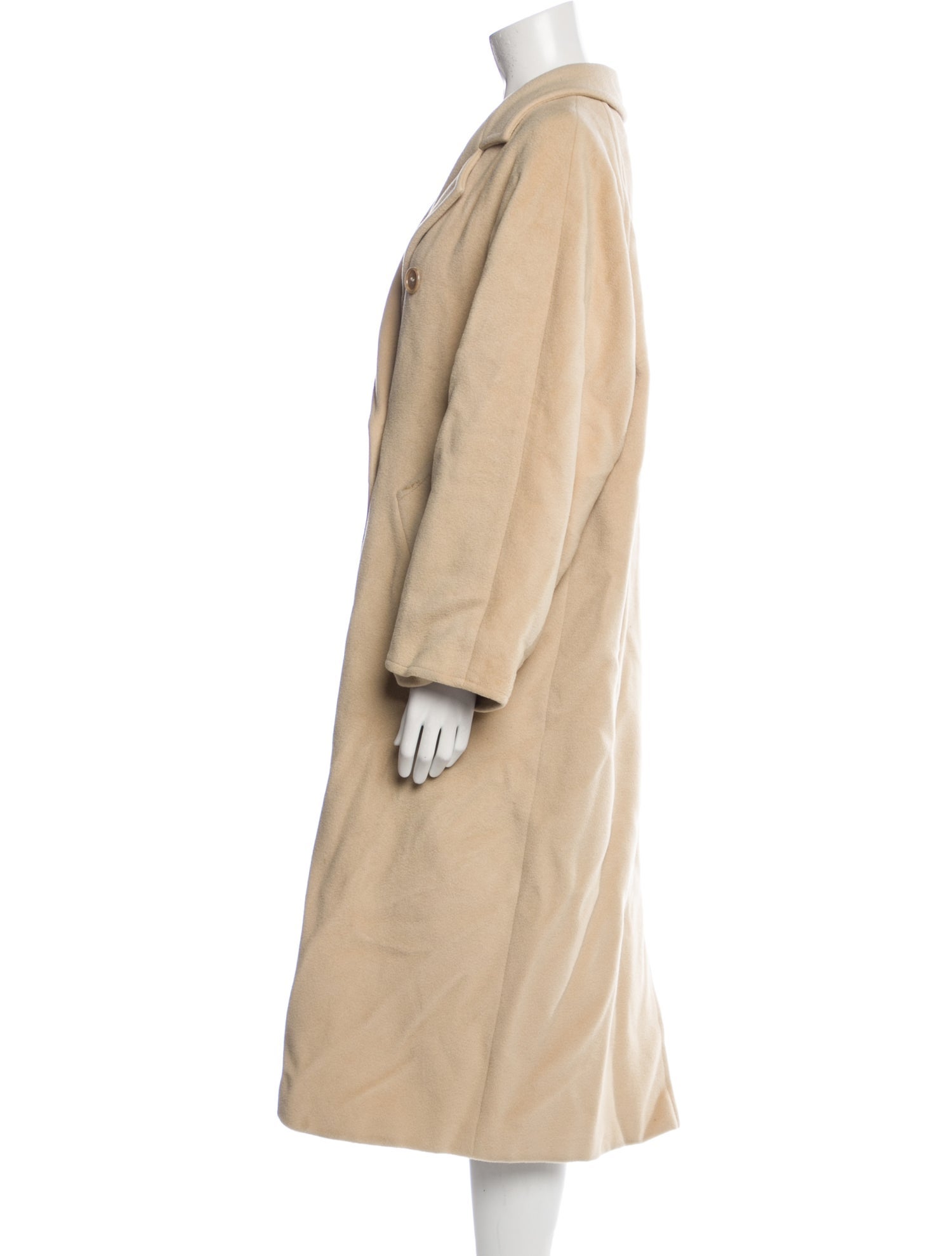 Max Mara Virgin Wool Trench Coat