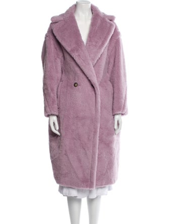Max Mara Alpaca Faux Fur Coat