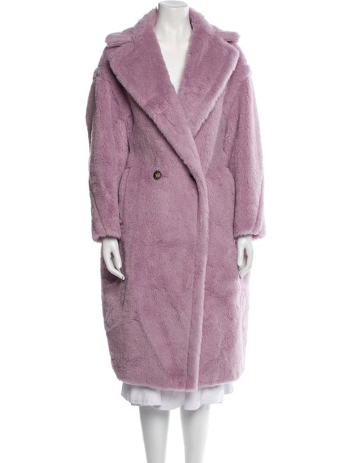 Max Mara Alpaca Faux Fur Coat