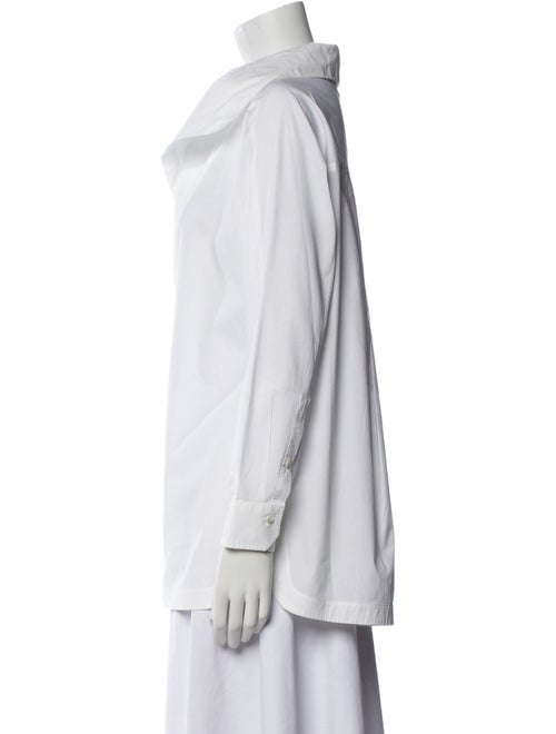 Max Mara Long Sleeve Button-Up Top