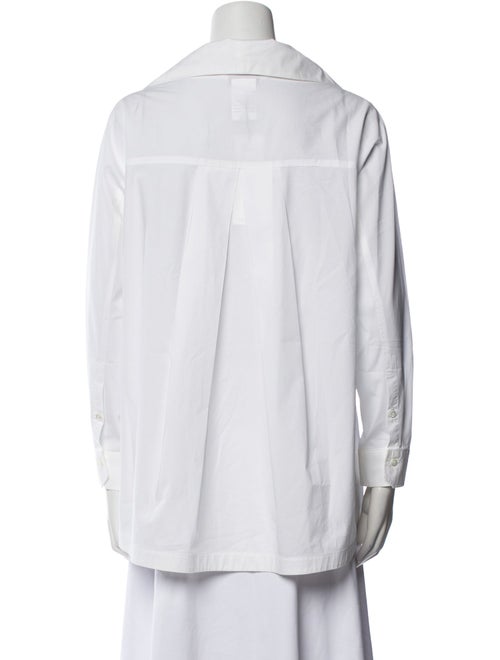 Max Mara Long Sleeve Button-Up Top