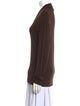 Max Mara V-Neck Long Sleeve Top