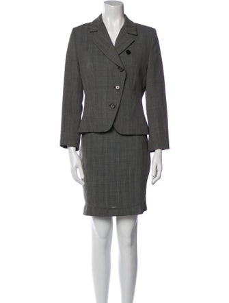 Max Mara Virgin Wool Skirt Set