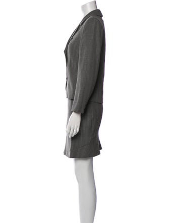 Max Mara Virgin Wool Skirt Set