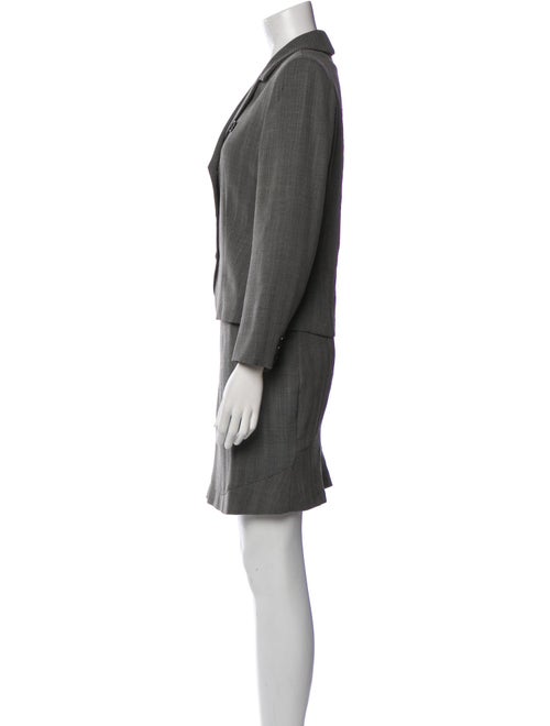 Max Mara Virgin Wool Skirt Set