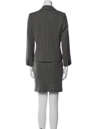 Max Mara Virgin Wool Skirt Set