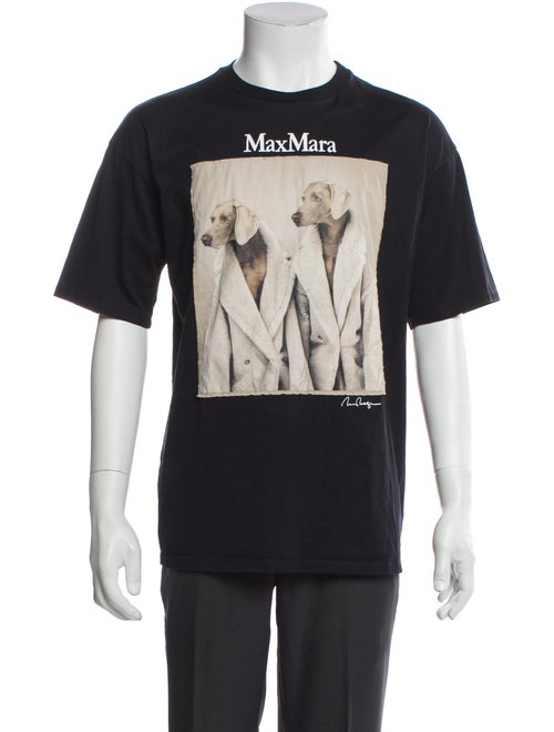 Max Mara Graphic Print Crew Neck T-Shirt