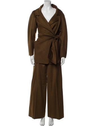 Max Mara Sfilata Camel Hair Pant Set