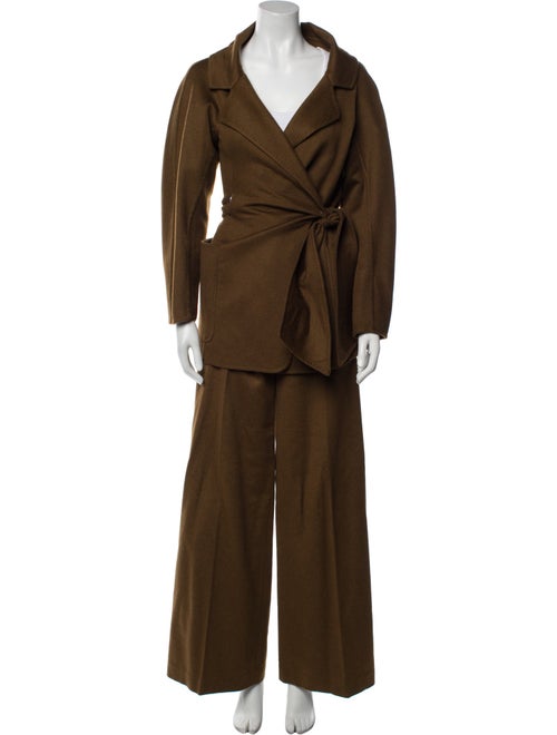 Max Mara Sfilata Camel Hair Pant Set