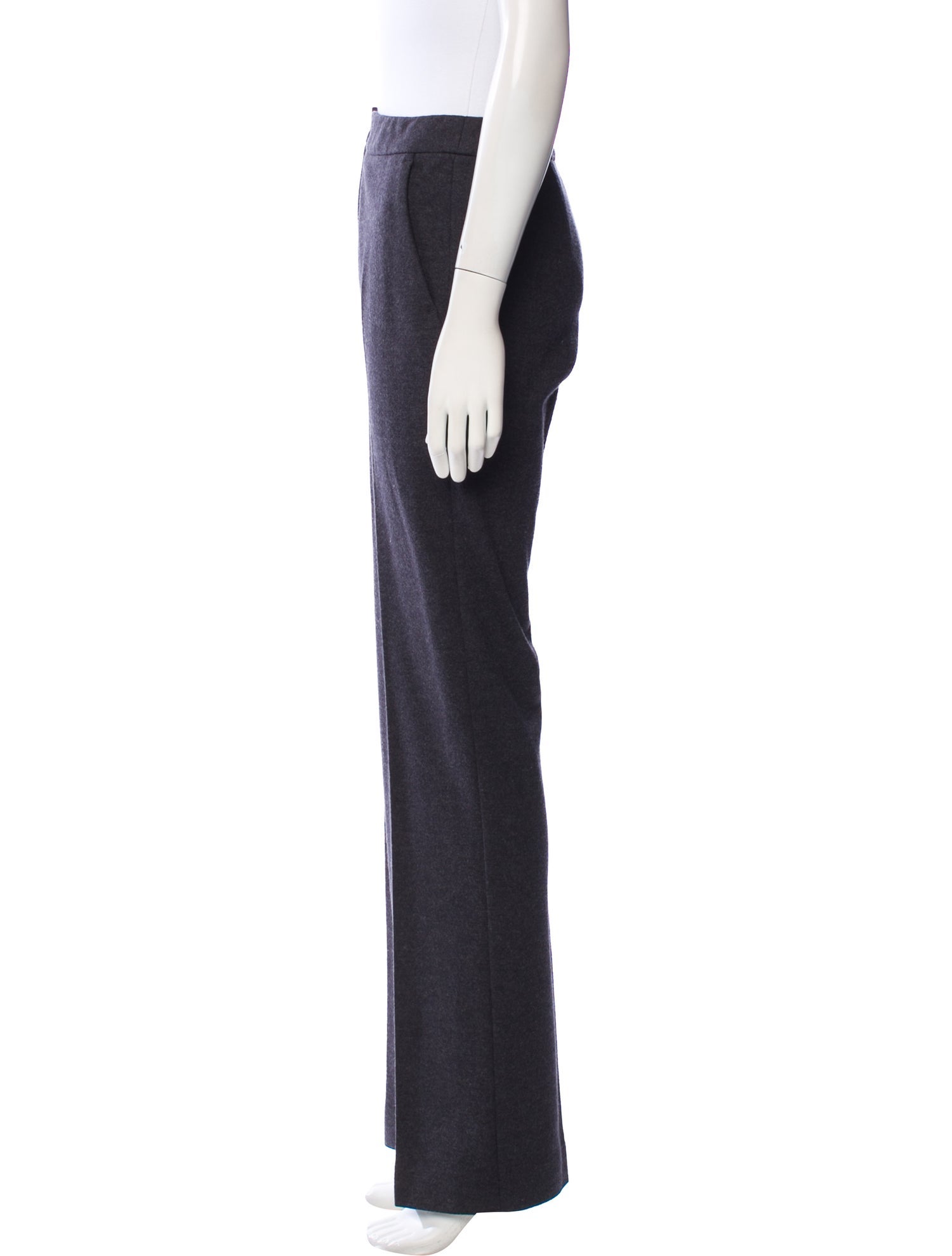 Max Mara Virgin Wool Wide Leg Pants