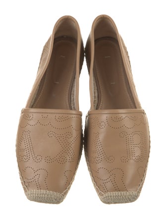 Max Mara Leather Espadrilles