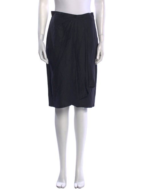 Max Mara Virgin Wool Knee-Length Skirt