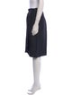Max Mara Virgin Wool Knee-Length Skirt
