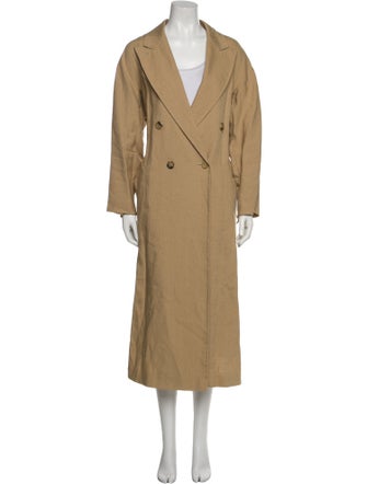 Max Mara Linen Trench Coat
