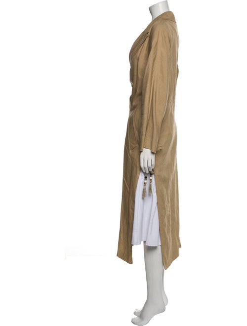 Max Mara Linen Trench Coat