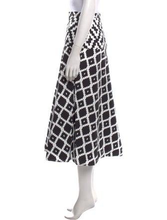 Max Mara Printed Midi Length Skirt