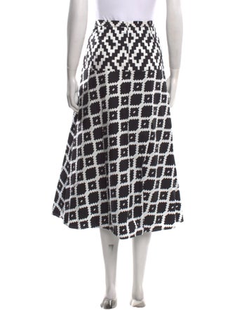 Max Mara Printed Midi Length Skirt