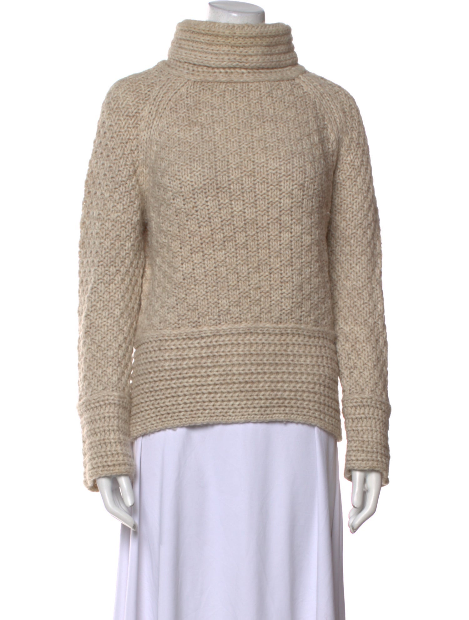 Max Mara Virgin Wool Turtleneck Sweater