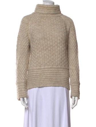 Max Mara Virgin Wool Turtleneck Sweater