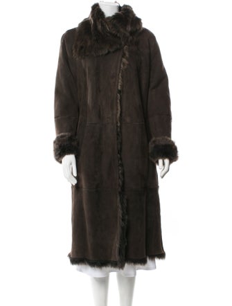 Max Mara Faux Fur Coat