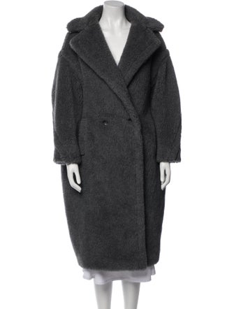 Max Mara Alpaca Faux Fur Coat