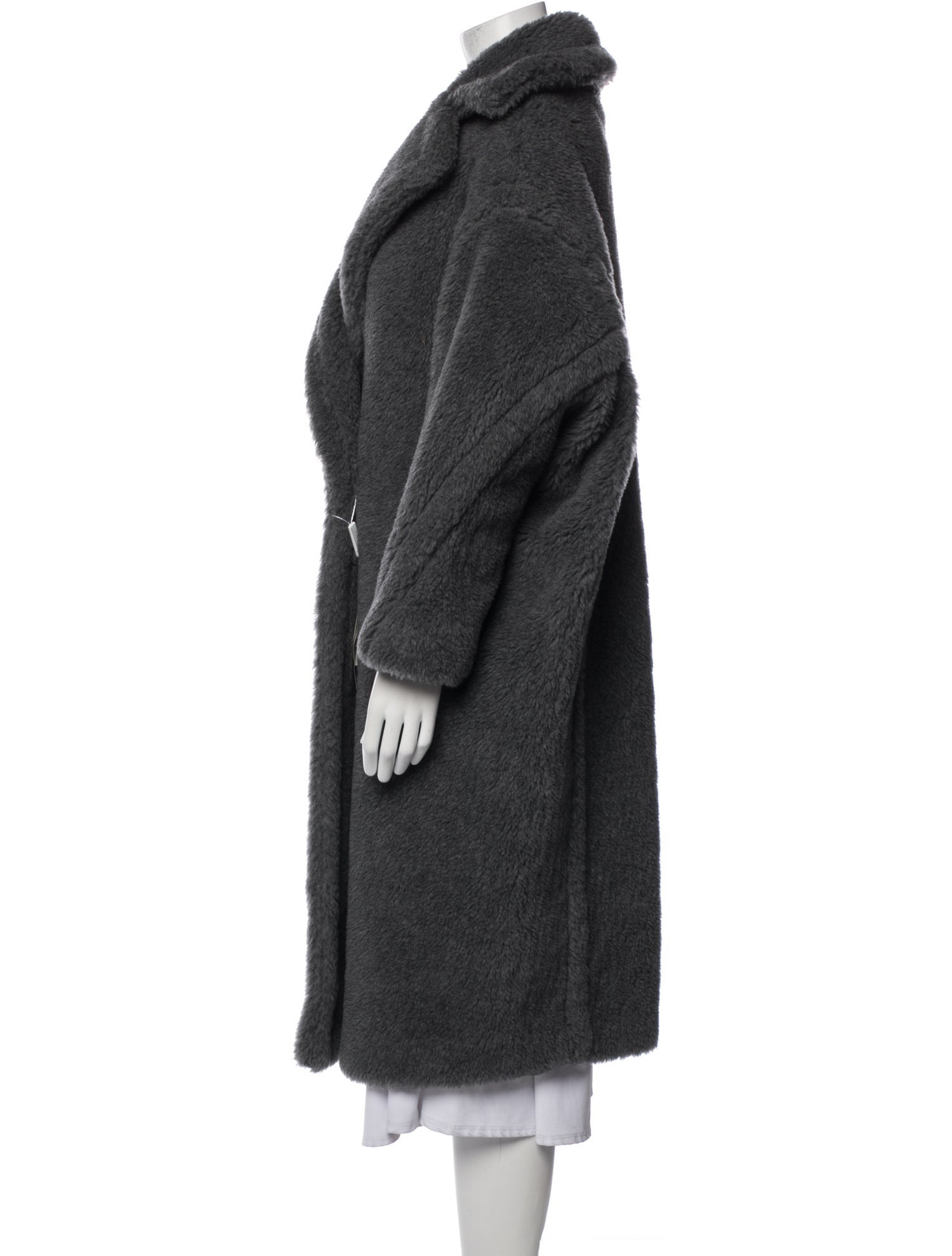 Max Mara Alpaca Faux Fur Coat