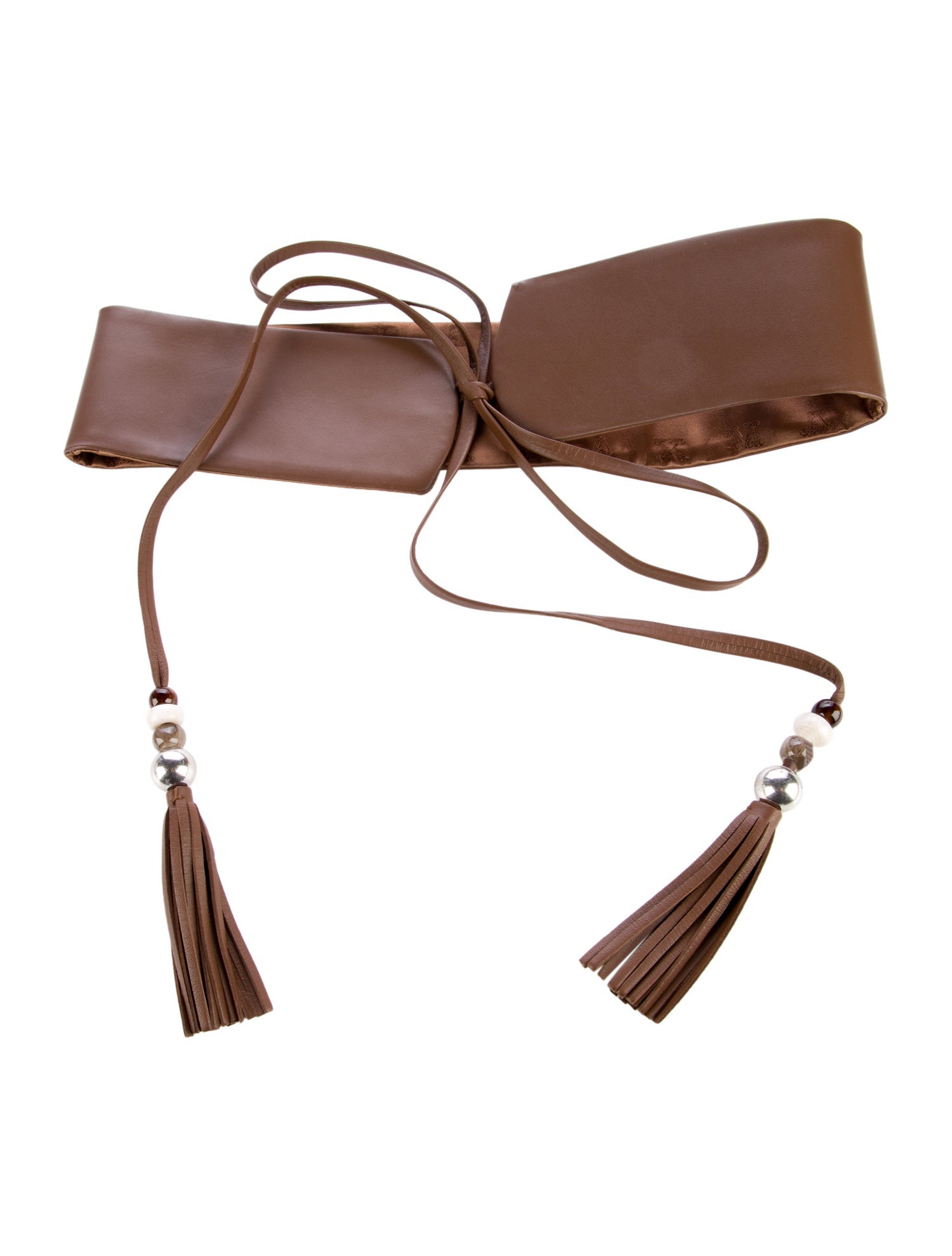 Max Mara Wide Leather Waist Belt w/ Tags