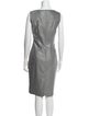 Max Mara Virgin Wool Knee-Length Dress