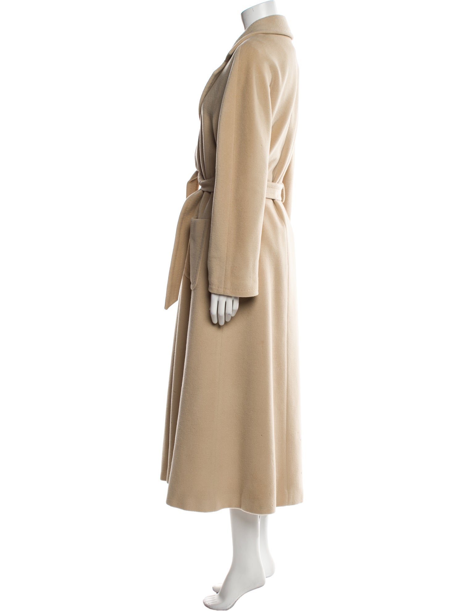 Max Mara Virgin Wool Trench Coat