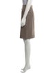 Max Mara Virgin Wool Knee-Length Skirt