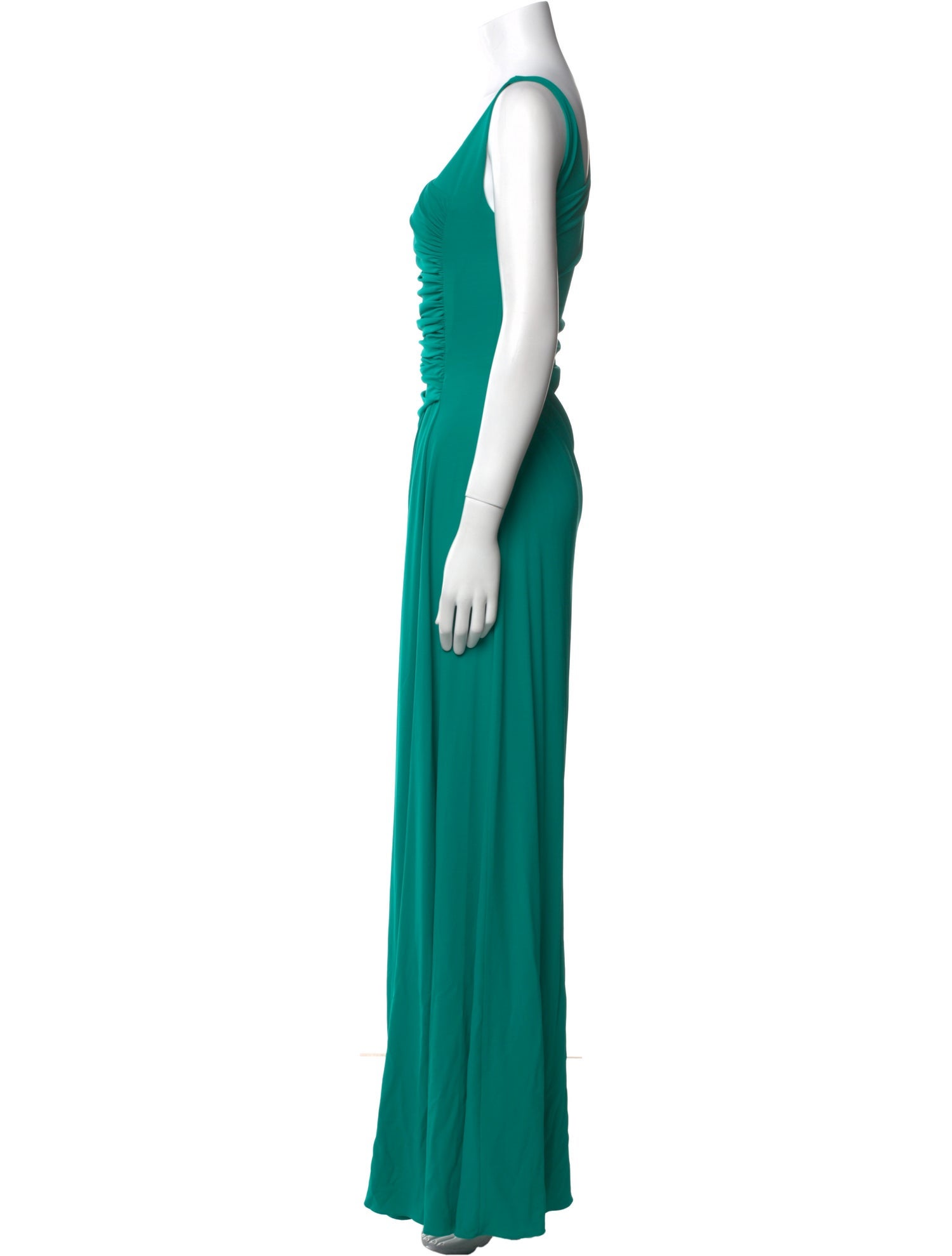 Max Mara Cowl Neck Long Dress