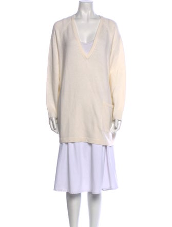 Max Mara Wool V-Neck Sweater