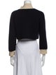 Max Mara Virgin Wool Mock Neck Sweater