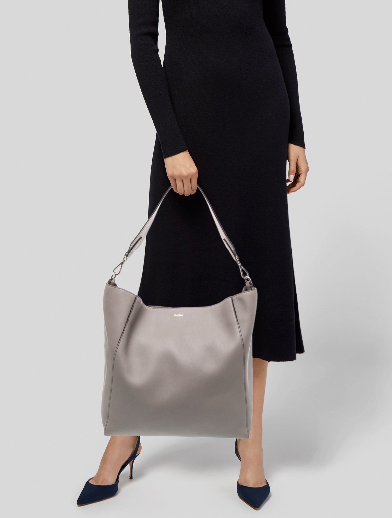 Max Mara Leather Hobo