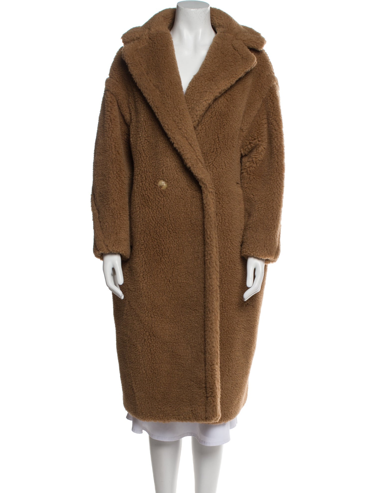 Max Mara Camel Hair Fur Coat