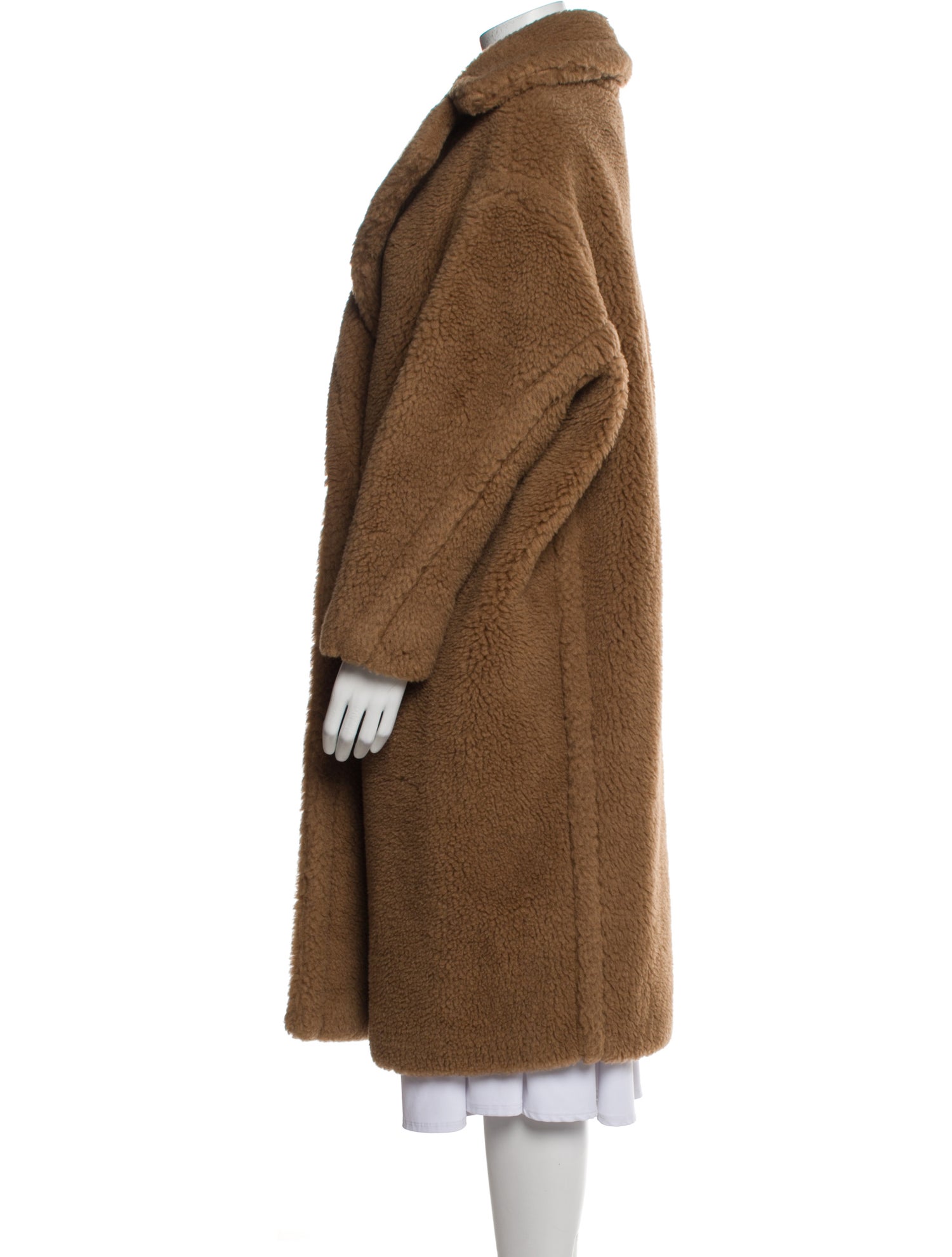 Max Mara Camel Hair Fur Coat